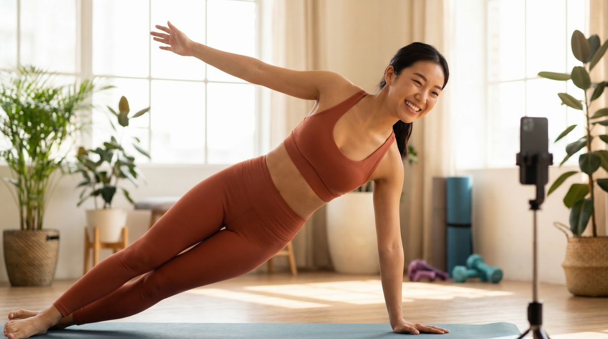 黑闰润健身视频